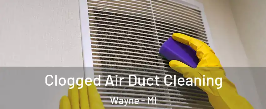  Clogged Air Duct Cleaning Wayne - MI