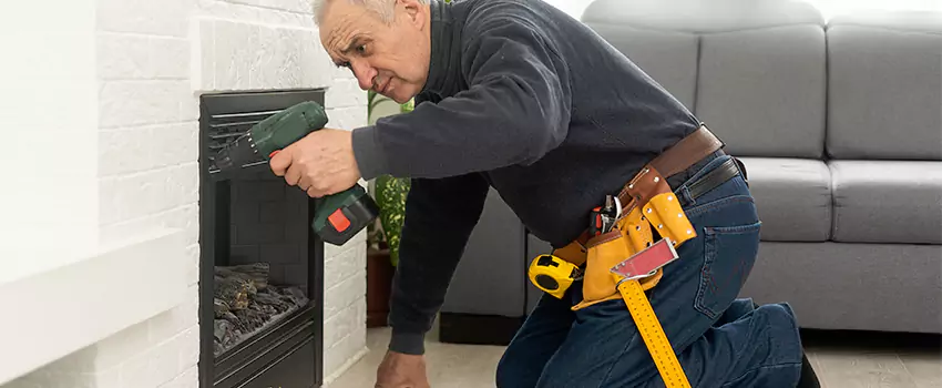 New Indoor Fireplace Installation in Wayne, Michigan