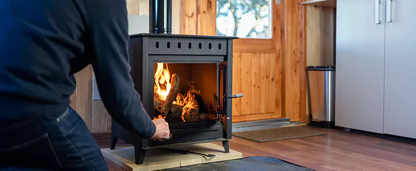 Open Hearth Wood Fireplace Installation in Wayne, MI